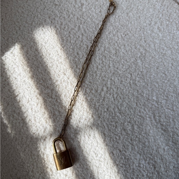 Louis Vuitton Padlock Necklace - Picture 1 of 3